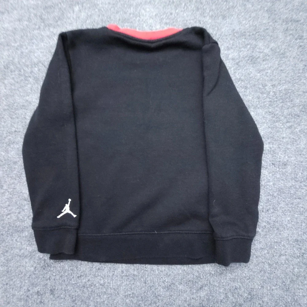 Nike Air Jordan MVP‎ 6-7  Boys Jumpman Sweatshirt Black Red